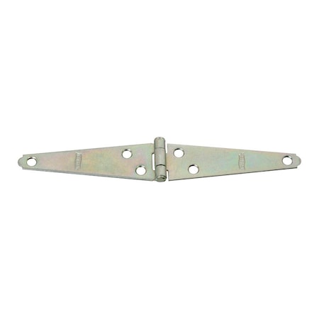 National Hardware National Hardware 4 in. L Zinc-Plated Light Strap Hinge 2 pk N127-514